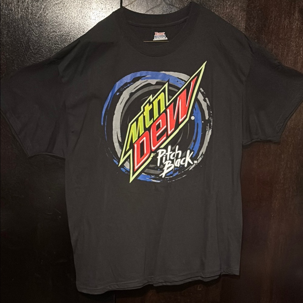 Mountain Dew Pitch Black T-Shirt